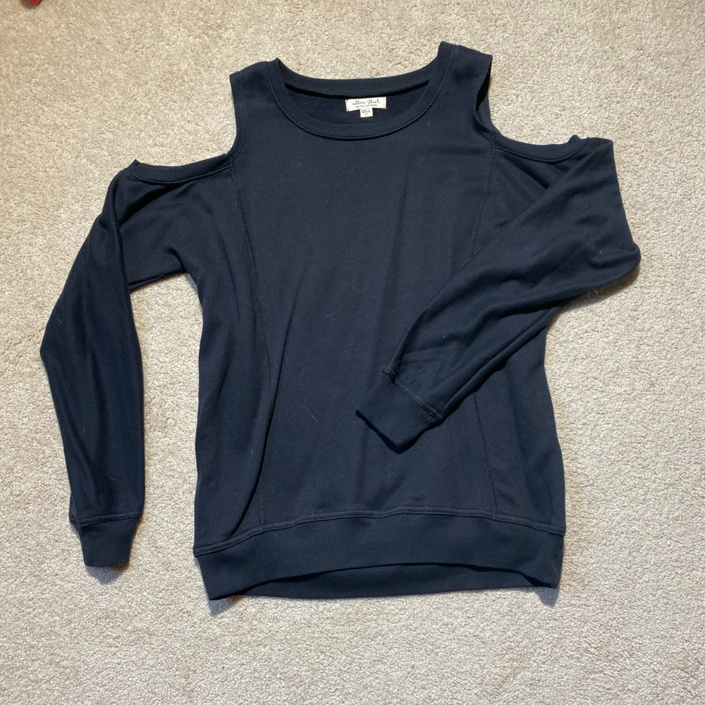 Shoulderless Casual Sweater